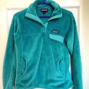 Patagonia- Women Snap T Pullover Fleece Jacket - S